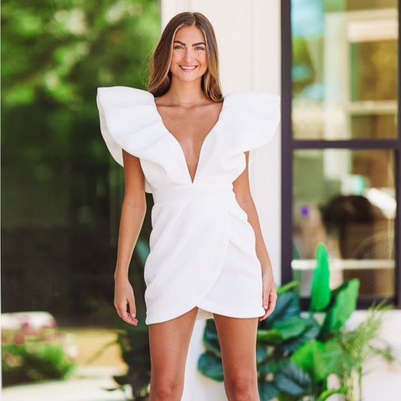 white mini dress poshmark Dresses | Mini White Dress